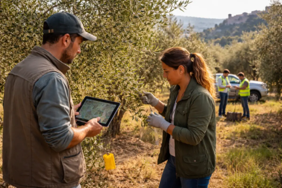 tecnici agricoli uliveto