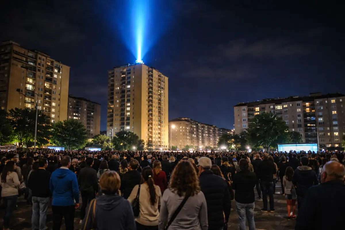 Luci e colori a Tor Bella Monaca