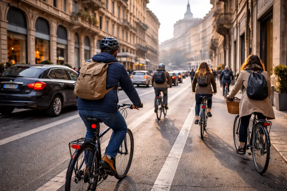 ciclisti Roma