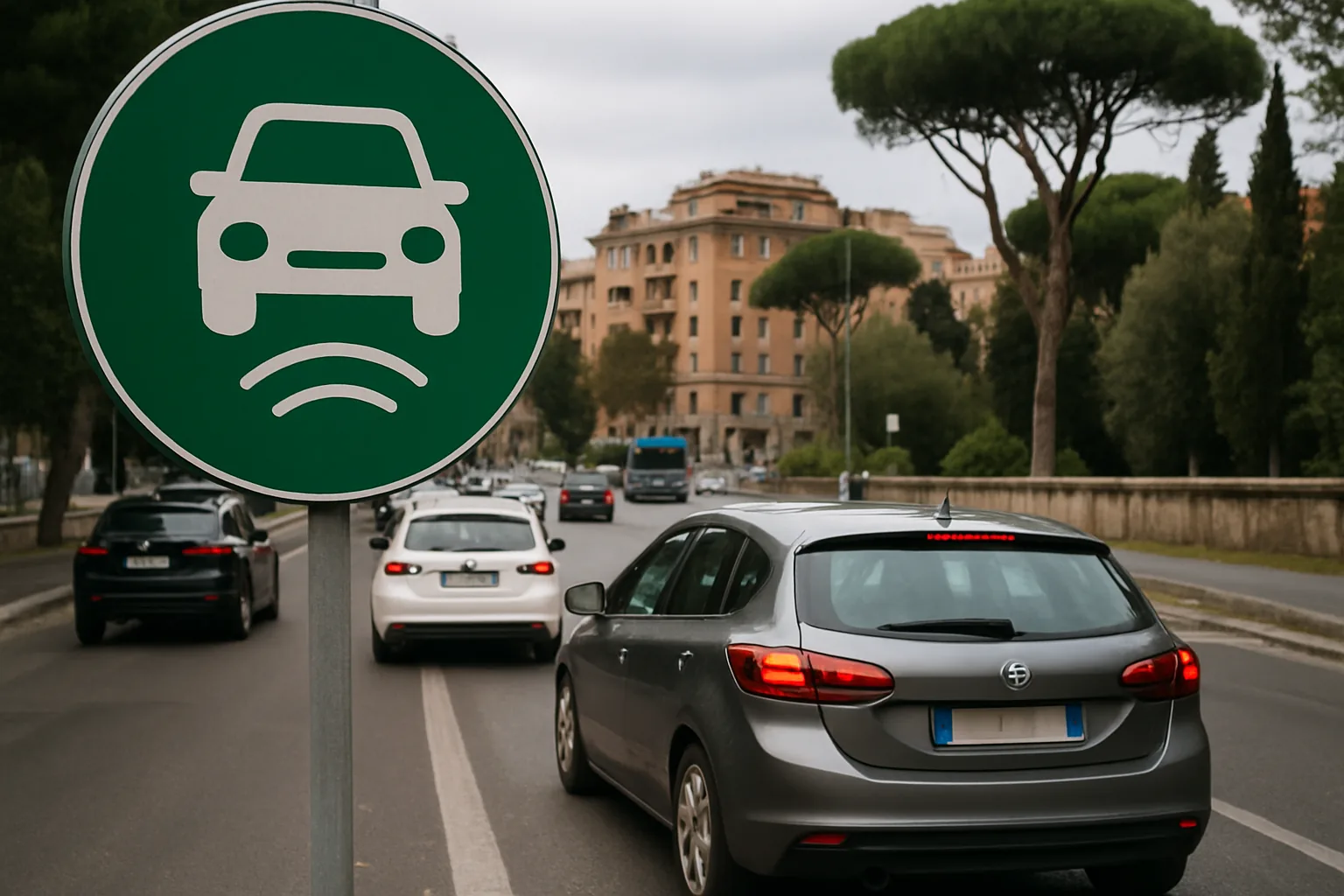 Diesel Euro 4 e 5 a Roma, rinvio dello stop nella Fascia Verde dal 1° novembre