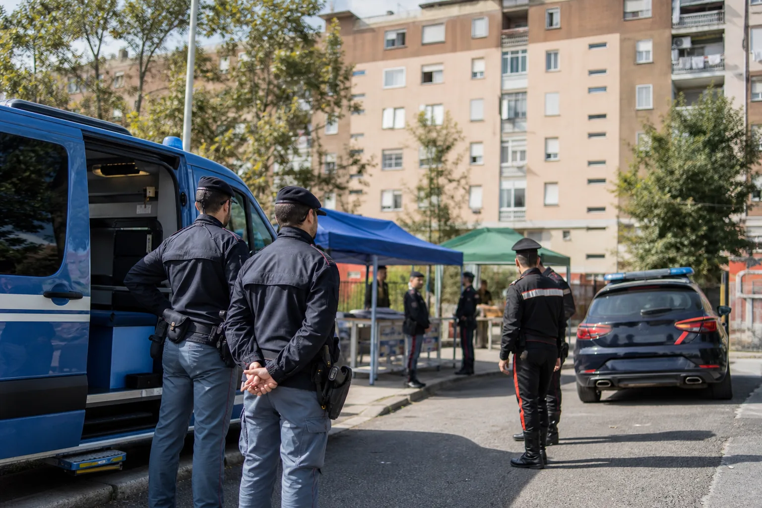 Roma, presidi fissi di Polizia e Carabinieri al Quarticciolo: agenti in piazza tutto il giorno