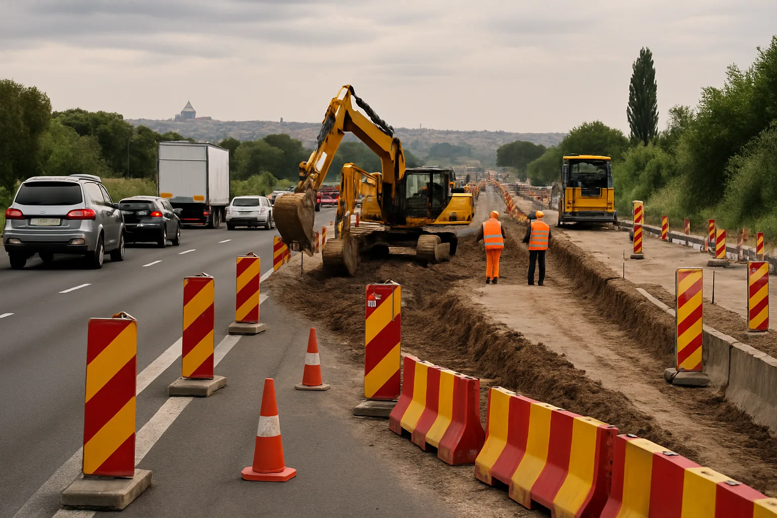 Lavori sulla Pontina: cantieri e deviazioni fino al 31 ottobre alle porte di Roma